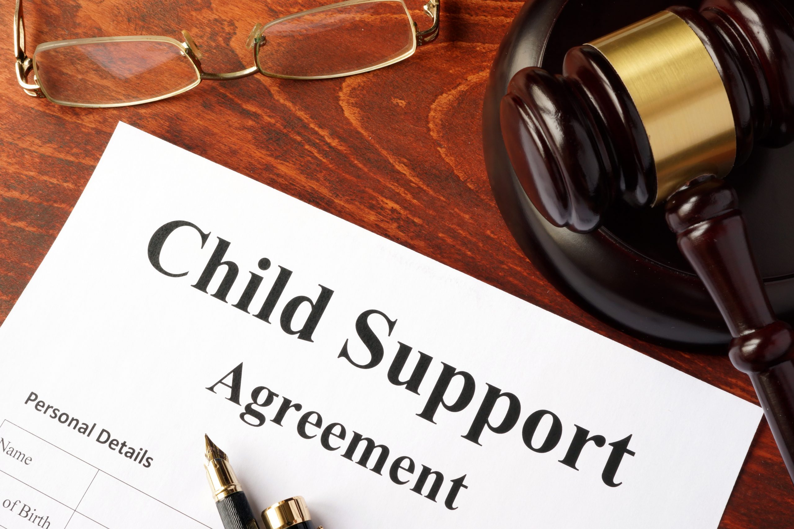 Binding child support agreement